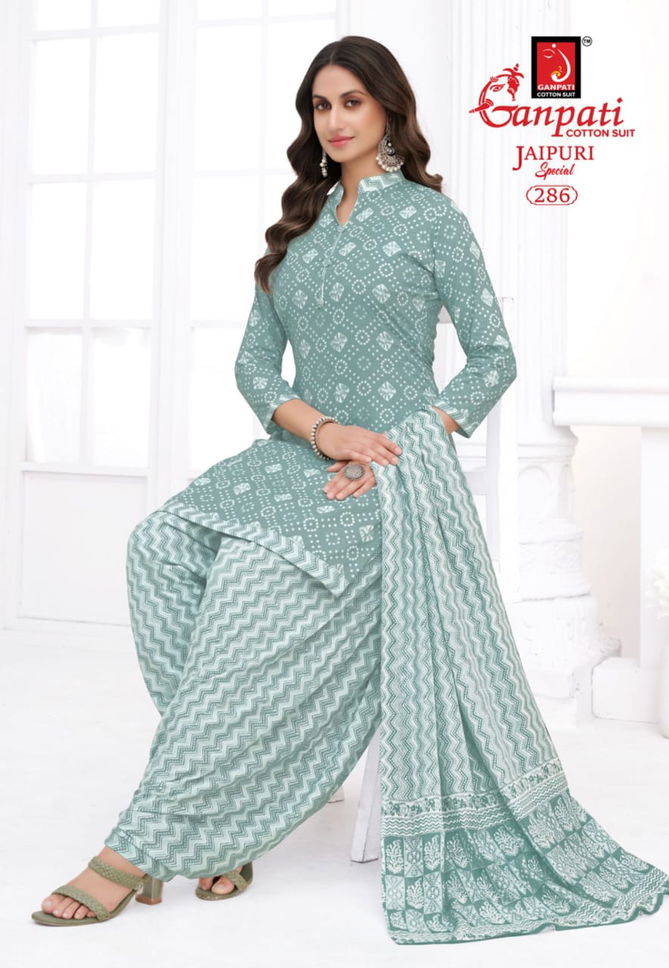 Jaipuri Patiyala Vol 13 By Ganpati Cotton Printed Dress Material Orders In India